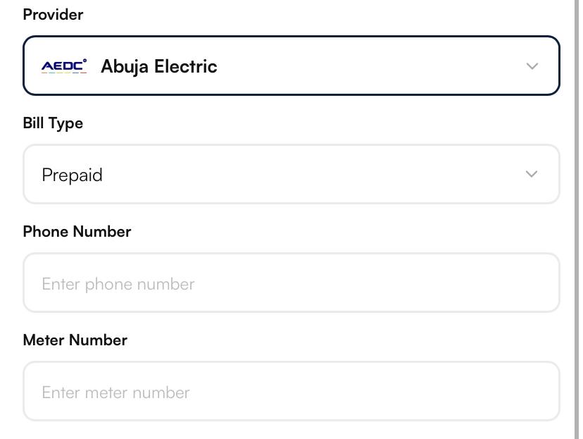 Electricity Bills Solution