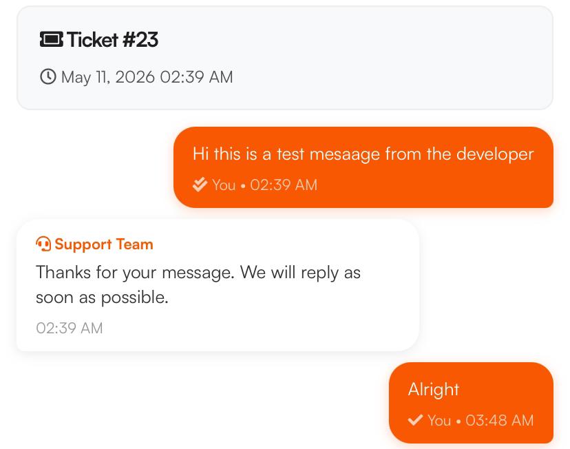 Real-time Support Solution